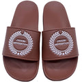 High Quality Famous Brands Custom Logo Original Thick Sole Slippers Women Beach Use Open Toe Anti-Slippery Shoe Upper Position