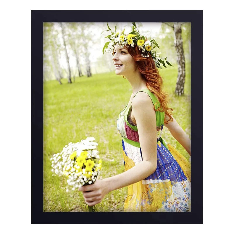 Solid Teak Wood Fashionable Modern Durable Photo Frame All Sizes Hardwood Housewarming Gift From 4" to 20"