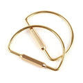 BD033 Handmade Key Chain D-ring Keychain Metal Pendant Vintage Brass Key Ring
