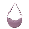 Top Demand New Arrival Pure Color Fashionable Nylon Shoulder Bag Lightweight Crossbody Dumpling Bags