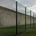 High Security Anti-Climb Safety Fencing Flat Mesh Panel 358 Mesh with 3D Modeling Service Galvanized Steel Eco-Friendly