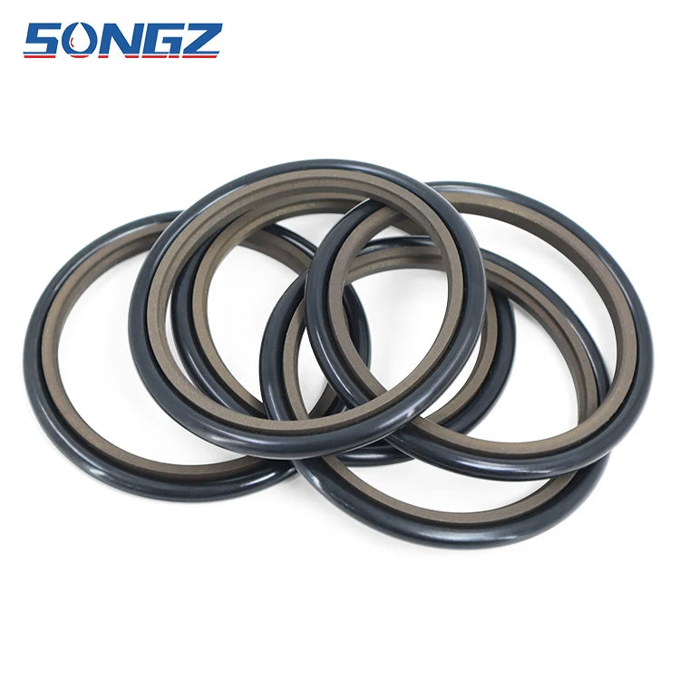 Excavator Buffer Seal 65*4.2 120*6.1 85*8.1 Step Seal PTFE NBR HBTS