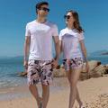 New Digital Print Couples Swimsuit Custom Cover-up Breathable Swimwear Hot Selling Beach Boxer Shorts
