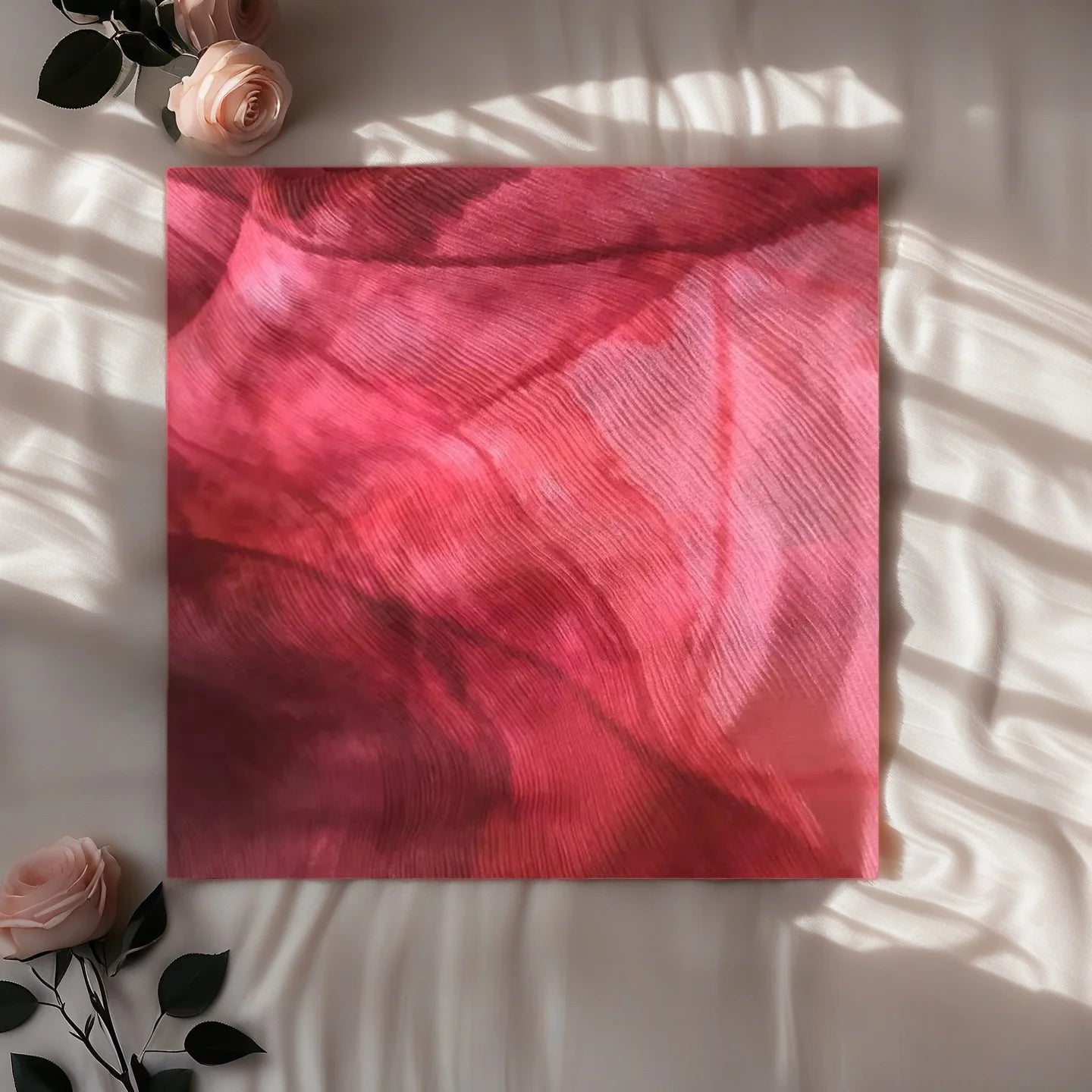 Hot Sale 100% Print Crinkle Silk Customized Design From China Factory Direct