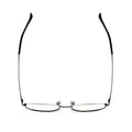 Aochi Modern Design Titanium Alloy Prescription Optical Glasses Diamond Irregular Frame