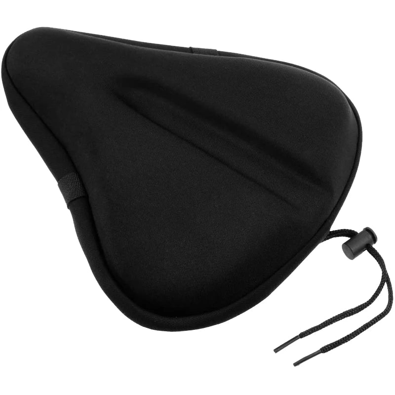 Bicycle Seat Cover Waterproof Bike Saddle Cushion Soft Gel Padded Seat Cover for Wide Road Bike Mountain Bicycle