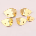 19mm Small Metal Wooden Jewelry Box Edge Corner Protector for Suitcase