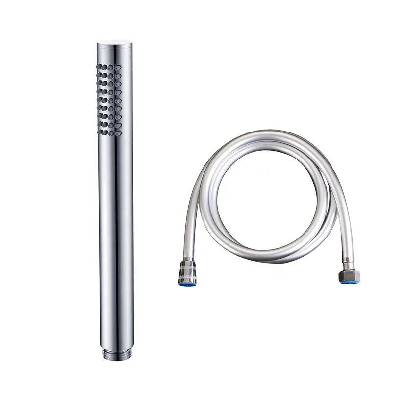 High Water Pressure Cylinder Design Lead Free Brass Hot Cold Water Water Saving Single Outlet Handheld Shower Kit