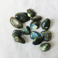 Wholesale Natural Gravel Stone Crystal Labradorite Tumbled Stone Healing Stone for Decoration