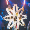 Shot Glass Tray Multi-color Led Bottle Tray for Nightclub