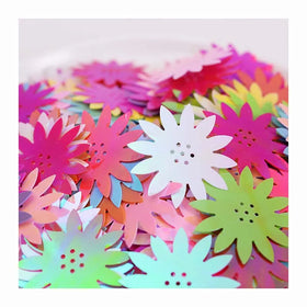 35mm Christmas Accessories Big Sunflower Sequins Diy Garment Costume Dress Shoes Hat Embellished Beaded Bulk Pvc Film Sequins