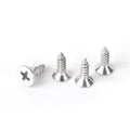 DongJI Gray Phosphating Steel Cross Recessed Self Tapping Wood Screws Flat Head Drywall Nails Screw Ball Screw