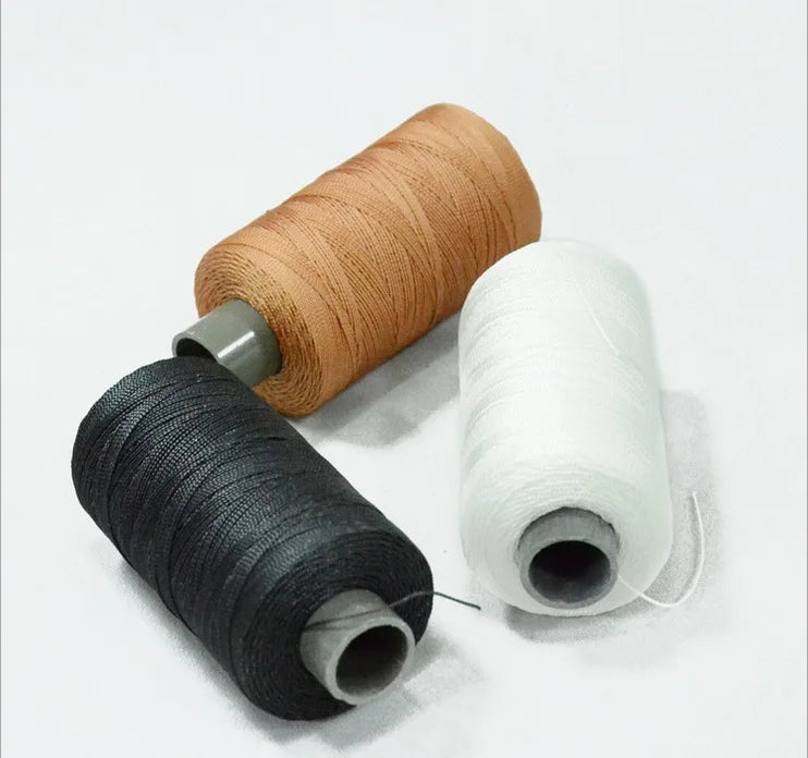 Wholesale 0.5MM Nylon Kite Thread 150g 300M Making Sole Wax Thread White/Black/Brown Repair Shoe Tire Thread
