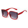 STY12131 New Fashion Personality Sunglasses Oversized Square Double Grey Lens Glasses Women Men Custom Vintage UV400 Sunglasses