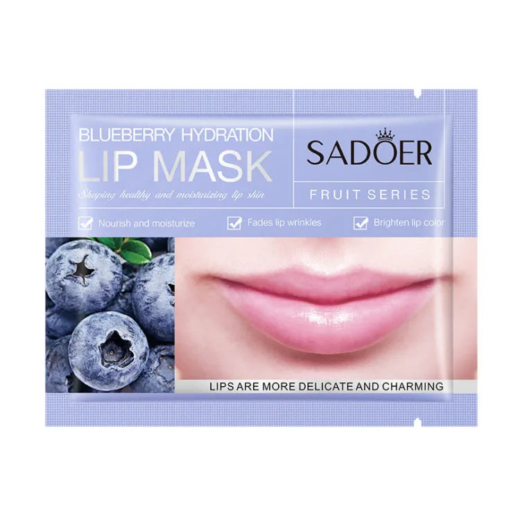 SADOER Natural Organic Lip Mask Nourish and Moisturize Reomove Wrinkles Tender Lip Patches Lip Masks