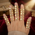 RM1157 Fashion CZ Diamond 26 Alphabet Letter Copper Ring A-Z Initial Cubic Zircon Pave Brass Ring
