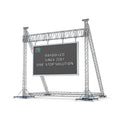 RAYBO Outdoor Large LED Display Screen Full Color 500*1000 SMD P3.91 P4.81 for Concerts & Church