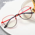 2023 Women Optical Eyeglasses Frame Spectacl Metal Anti Blue Light Glasses Frames Designer Eyewear Vintage Optical Frame