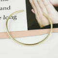 Wholesale Popular Minimalist Chunky Shiny Collar Necklace Trendy Gold Plated Fine Choker Korean Party Exquisite Women Jewelry