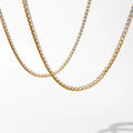 YF3356 Fashion Jewelry Full Cubic Zirconia Necklaces 18K Gold Plated Stainless Steel 5A Zircon Tennis Chain Clavicle Necklace