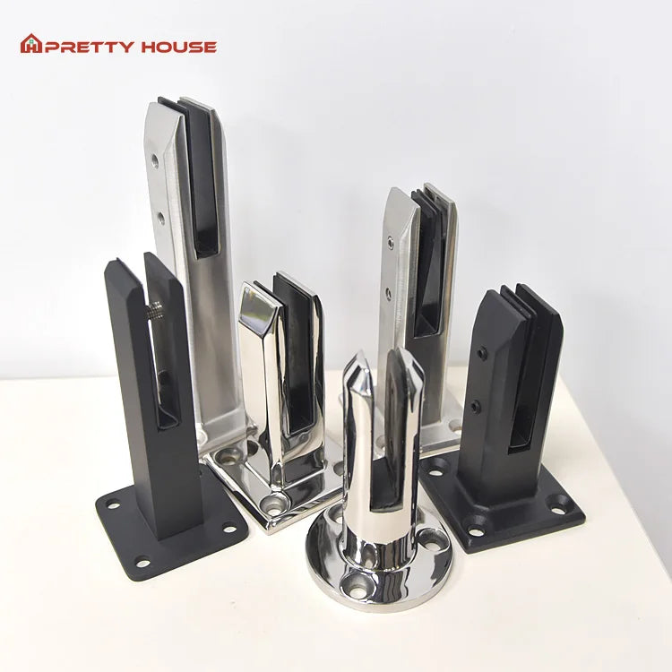 304 Stainless Steel Balustrade 12-16mm Glass Pool Fence Glass Spigot