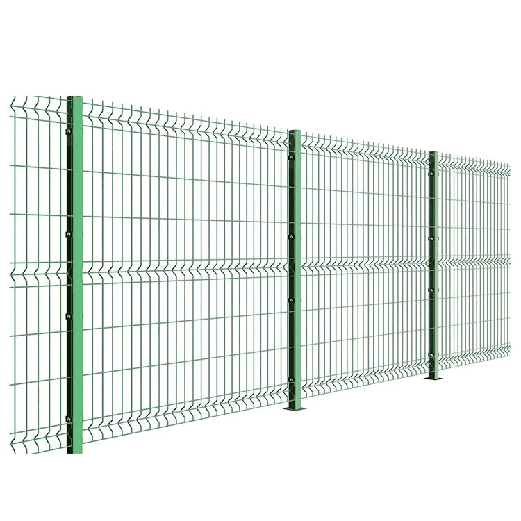 Hot Sale 2x2 Welded Wire Mesh Fence Panel 6mm Welded Wire Outdoor Green Artificial Grass Fence Mesh