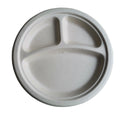 100% Biodegradable Sugarcane Bagasse Paper Plate Set Eco-Friendly Packaging & Printing Trays