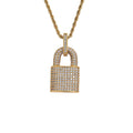 CN320 Bling Bling CZ Brass AAA Zircon Pendants Iced Out Hip Hop CZ Necklace Jewelry