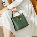 Andong Shoulder Sling Bag for Women Girls Genuine Cow Leather New Fashion Elegant Ladies Casual Handbags