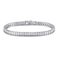 Best Selling New Luxury Princess Bracelet Bling CZ Diamond Tennis Chain Silver Plated Jewelry