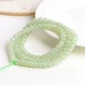 Qingshui Hetian Jade Multi-Loop Bracelet Natural Crystal Crafted Jewelry