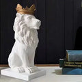 Precast Garden Decoration Cement Concrete Statues Fiberglass Animal lion Status Mold for Sale