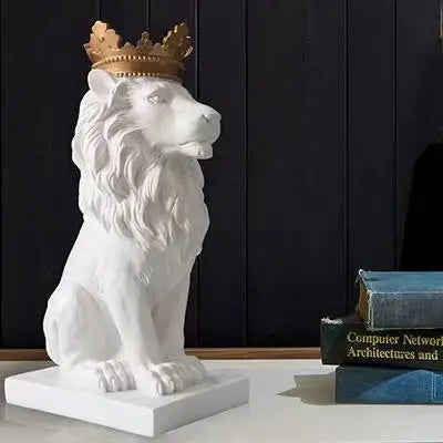 Precast Garden Decoration Cement Concrete Statues Fiberglass Animal lion Status Mold for Sale