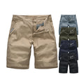 Wholesales Summer Chino Knee Length Pants Bermudas De Hombre Plain Slim Fit Cotton Woven Shorts