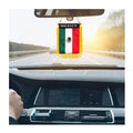 Honduras Fringy Window Hanging Mini Flag Banner Car Rearview Mirror Fringed Double Sided Honduran Hanging Flag with Suction Cup