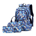 New Arrival High Quality Waterproof Oxford Polyester Toddles School Backpack Set with Air Cushion Belt for Kids