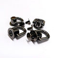 Bag Accessories Side Clip Screw Rivet Handbag Hardware D Ring Bag Chain Connector Buckles