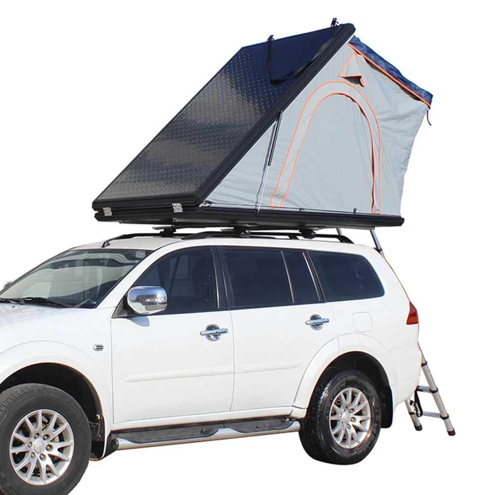 Price Rooftop Tent Hard Shell Aluminum 2 PersonCompetitive Price Slim Hard Shell Rooftop Tent