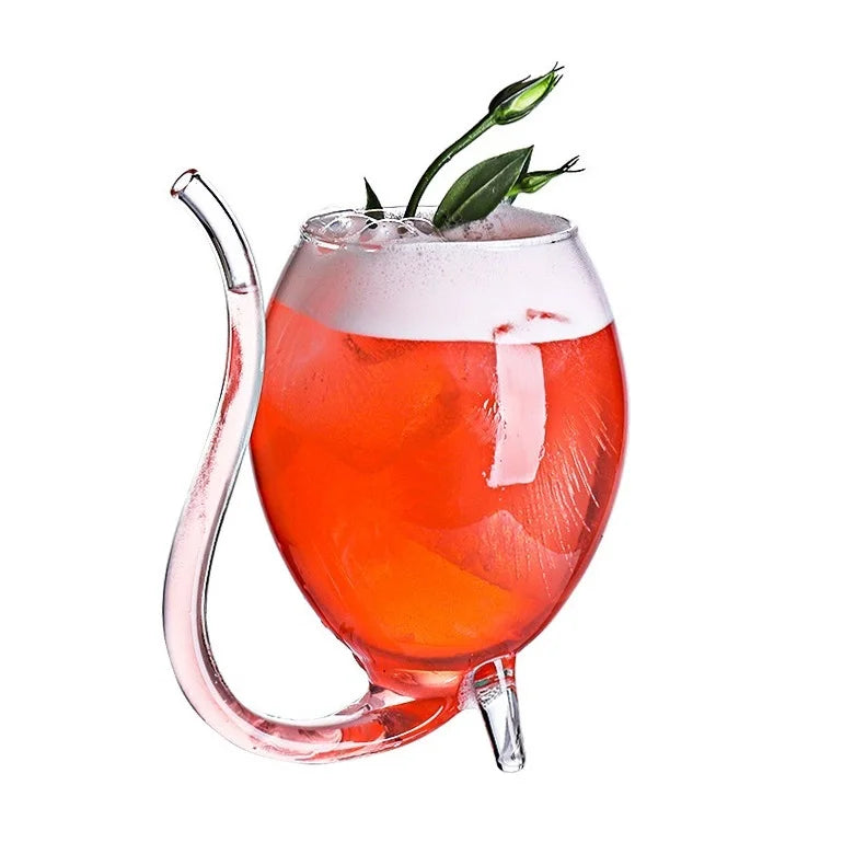 Creative Design 300ml Round Lead-free Crystal bar Wine Beverage Highball Glasses Cocktail Glasses