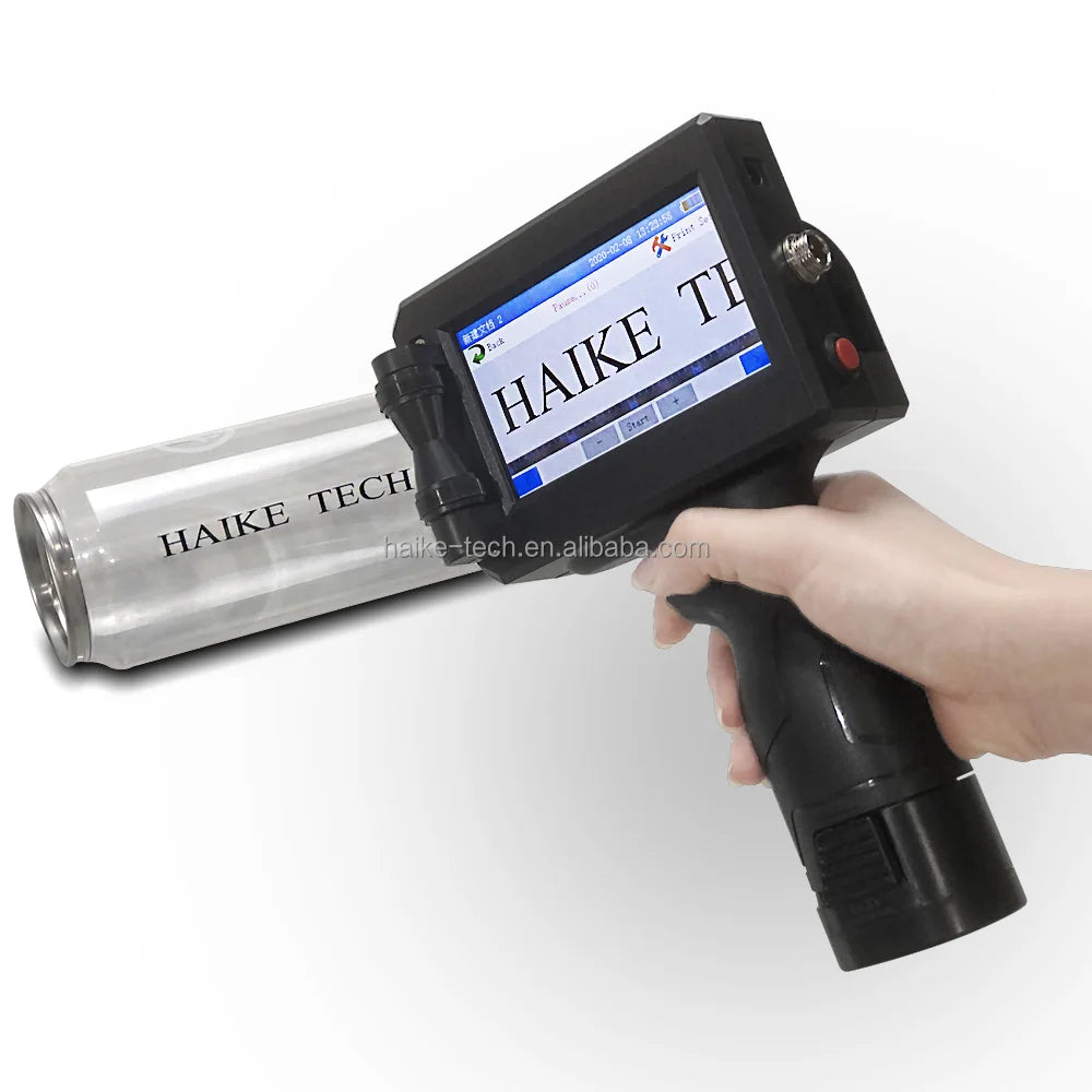 12.7mm Handheld Inkjet Printer Printing Production Date Price Tag Machine Carton Two-dimensional Code Marking Machine