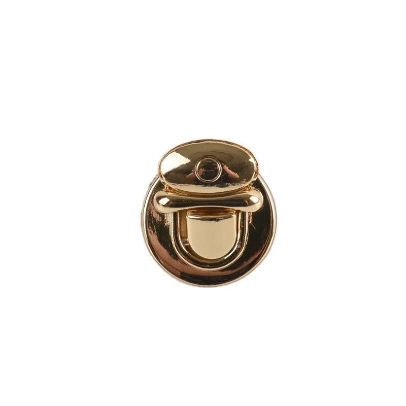 Ivoduff Metal Bag Lock Buckle Hardware DIY Craft Handbag Press Locks