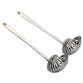 Long-Handle Stainless Steel Colander Soup Spoon Metal Filter Skimmer Porridge Spoons Shell Dessert Camping Dinnerware Cooking