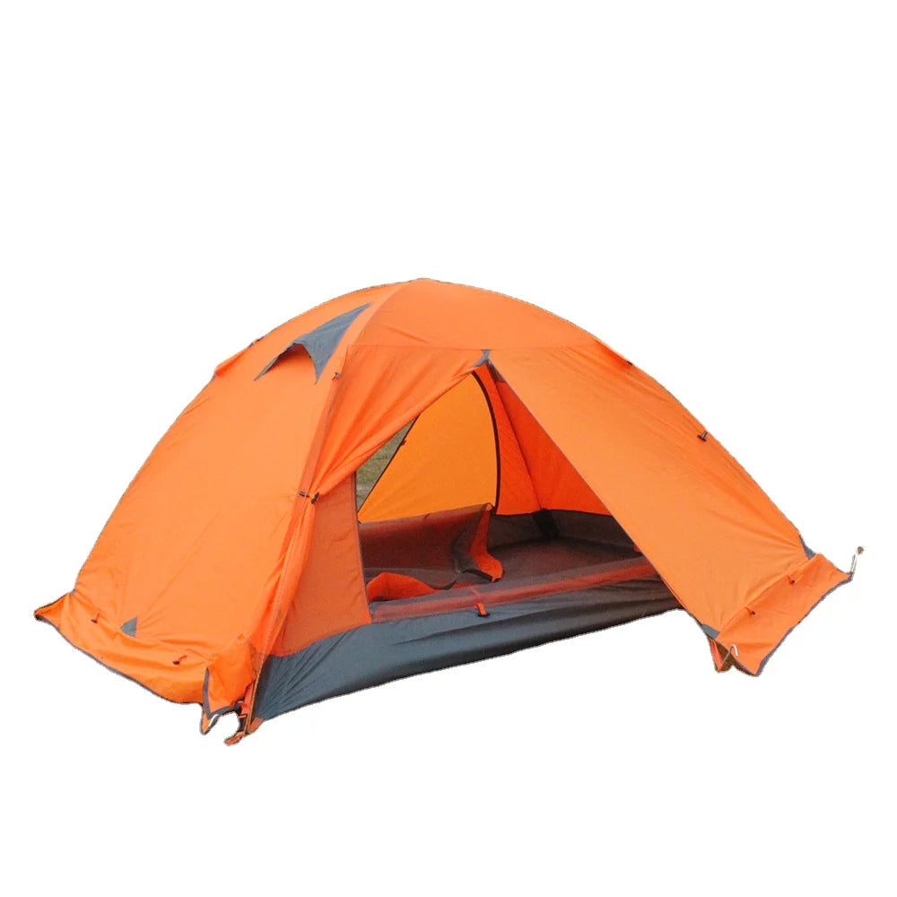 4 Season 2 Person Single Layer Pop up Portable Folding Camping Tent for Sale