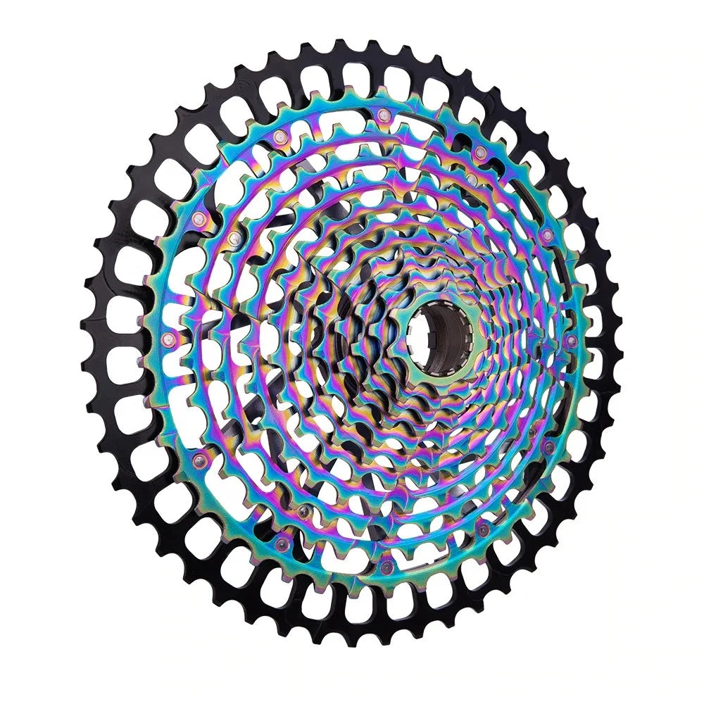 ZTTO Mountain Bicycle Parts 12 Speed 9-50T Cassette Freewheel Ultimate XD Cassette Rainbow for SRAMs SX NX GX XX1 XD Freehub
