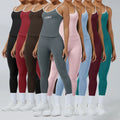 Hot Selling Women 2 Piece Tracksuit Set Sportswear Leggings Yoga Set Fitness Womens Activewear
