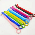 Spring Coil Spiral Stretch Keychain Anti-lost Stretch Elastic Cord Safety Rope Key Ring with Lobster Clasp