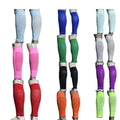 Breathable Football Leg Sock Sleeves Soccer Shin Guard Sleeve Socks for Children Adult