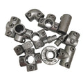 33.7mm 1" Tube Clamp Fittings Key Clamp Pipe Fittings Structure Tube Clamps