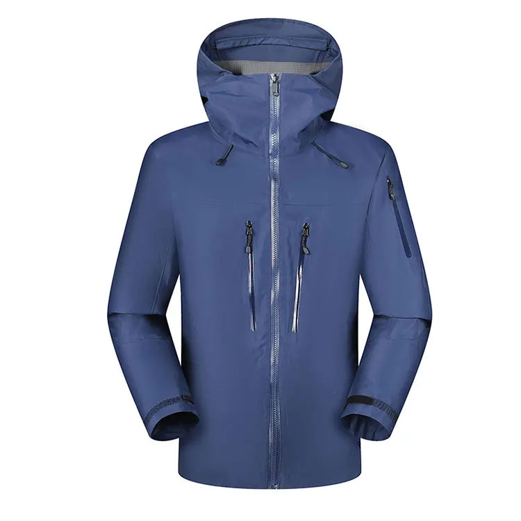 Wholesale Outdoor Use Jacket Hot Sale Men's Jackets High Breathable Waterproof Windbreaker Rain Shell Coat for Hiking