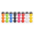 New Arrival Custom Logo Pickleball Balls 40 Holes 3 Pack for Adults Beginners Training Includes Plastic Box Durable